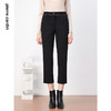 皮尔卡丹女装裤子显瘦直筒百搭气质通勤干练西裤P3334T3985B0
 商品缩略图0