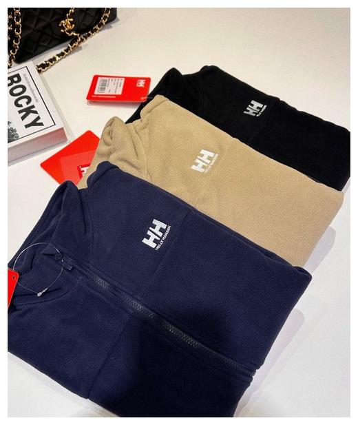 秋冬刚需基础保暖款❗️HH 摇粒绒拉链外套/内搭 男女款 商品图1