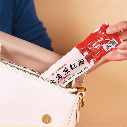 山林大红海派大红肠正宗上海特产风味烤肠肉肠即食火腿肠香肠100g 商品图4