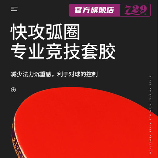 729乒乓球拍 VERY 系列 2-9星 成品拍 商品图1