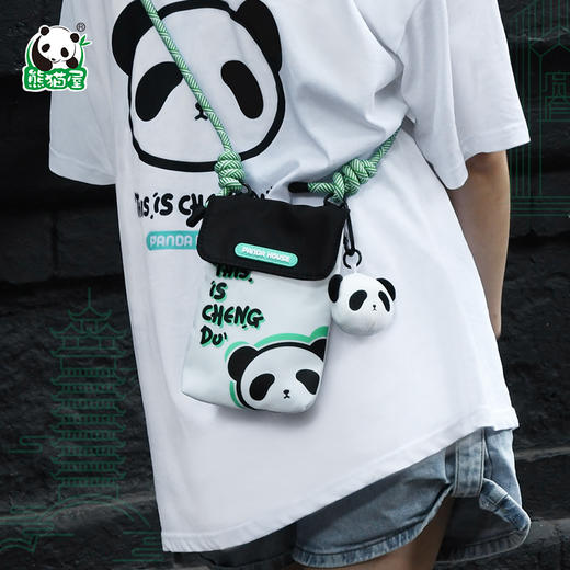 熊猫屋PANDAHOUSE 城市限定·嘟嘟斜挎包 手机包 零钱包 商品图1
