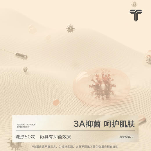 拇指白小T可机洗长袖POLO无限系列 商品图3