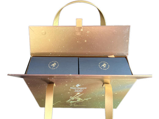 秒杀【有税版】人头马XO干邑白兰地 300周年礼盒 700ml*2 金色限量 商品图3