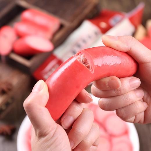 山林大红海派大红肠正宗上海特产风味烤肠肉肠即食火腿肠香肠100g 商品图1