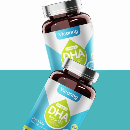 Vicaring DHA藻油胶囊（C款）90粒/瓶 商品图2