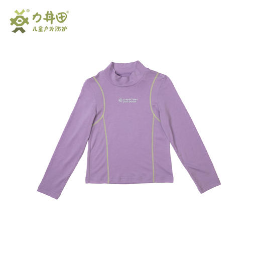 力丼田儿童户外秋冬款 吸湿保暖长袖打底 19%羊毛吸湿柔软亲肤 L2421S017CCPE 商品图8