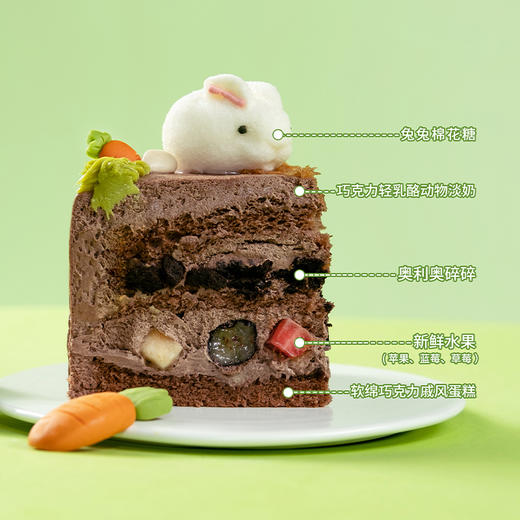 【森林兔宝宝】鲜果巧克力奥利奥 商品图3