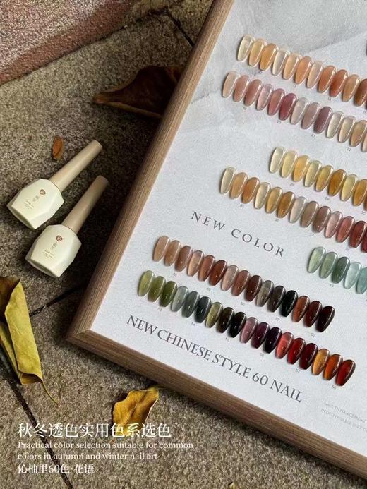 60色花语透系甲油胶 商品图1