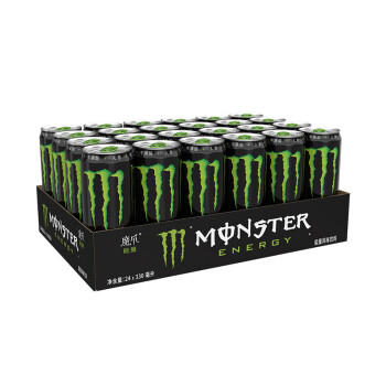 魔爪（Monster）魔爪 Monster 原味 能量风味饮料 功能饮料 330ml*24罐 商品图1