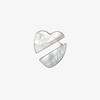 北京仓｜PLOW-Heart-贝母 耳环［日本设计师］ 商品缩略图1