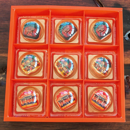 恋恋中秋节山东淄博文创月饼礼盒405g送礼送长辈高档礼品糕点点心 商品图1