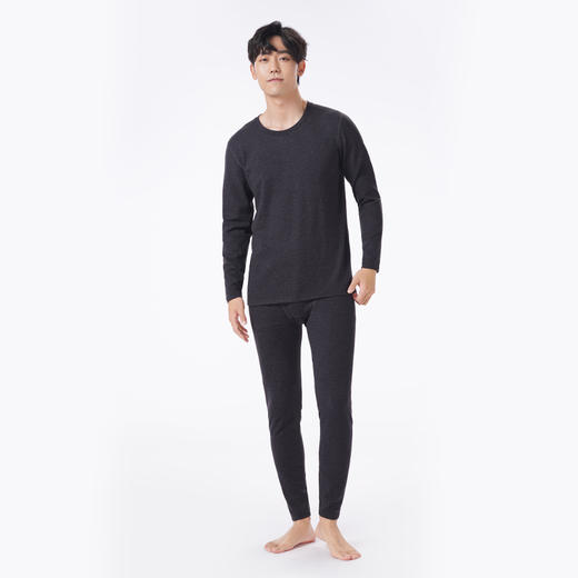 都市丽人都市锋尚保暖衣舒暖套装羊绒蛋白抗菌绒中厚男士保暖衣套装FWTAA2 商品图2