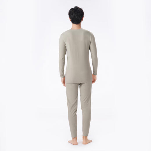 都市丽人都市锋尚保暖衣舒暖套装暖肤绒3.0中厚男士保暖衣套装FWT1A6 商品图3