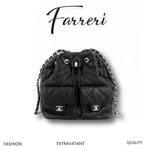 香奶奶 B手工坊 双肩包 黑色 商品图0