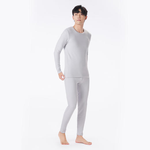 都市丽人都市锋尚保暖衣舒暖套装暖肤绒3.0中厚男士保暖衣套装FWT9A3 商品图6