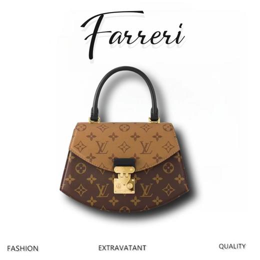 驴家M46548 手提斜跨扇子包 商品图0