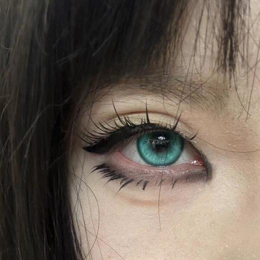 pfgirlcon半年抛美瞳 圣光绿 14.2mm 商品图0