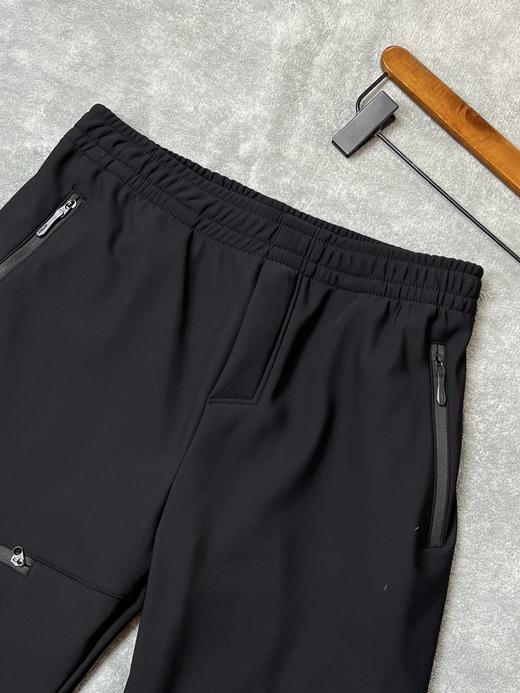 鸟 2024秋季新款 男士 加绒立体舒适刺绣小标拼接软壳休闲长裤 Z-11955 商品图7