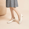 【静音系列】千百度中跟羊皮单鞋女秋季裸色小香风晚晚鞋A24482701/A24482703/A24482702/A24482704 商品缩略图2