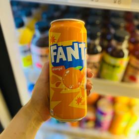 芬达橙味碳酸饮料