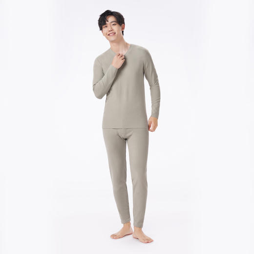 都市丽人都市锋尚保暖衣舒暖套装暖肤绒3.0中厚男士保暖衣套装FWT1A6 商品图1