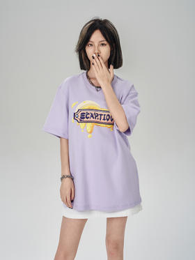 ECAPTIOUS·夏季290g重磅情侣短袖T恤男女原创宽松休闲上衣