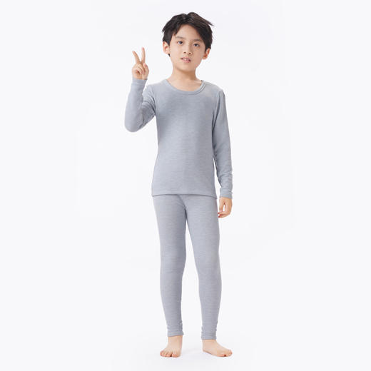 都市丽人眯雅佳保暖衣舒暖套装轻羽绒中厚童装儿童保暖衣套装JWT9A6 商品图4