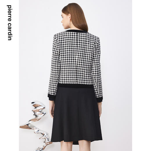 皮尔卡丹女装西装法式淑女小香风通勤知性外套P3311U3986B0
 商品图2