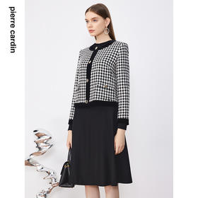 皮尔卡丹女装西装法式淑女小香风通勤知性外套P3311U3986B0
