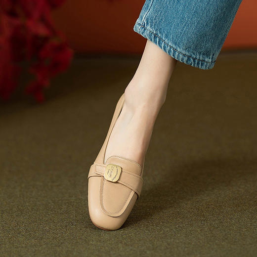 品质好货 | 索菲娅2024春秋乐福鞋时尚厚底气质高级感女鞋 SF32115707 商品图7