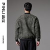 PINLI品立秋季新款半高领小香风卫衣潮牌提花宽松休闲男上衣B243109013 商品缩略图2