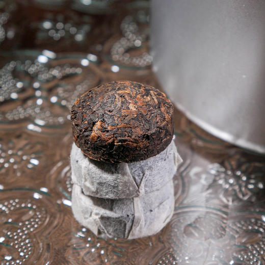 【8折】1996 《自在》子弹头迷你小熟沱 180克*1罐 熟茶 商品图2