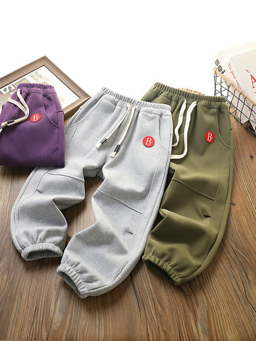 春秋新款【男童卫裤】童装儿童长裤 女童秋季休闲裤 韩版中大童卫裤 商品图1