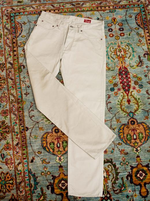 Fortela 米绿色牛仔裤 商品图1