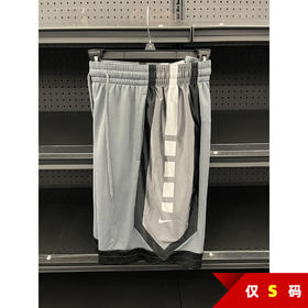 NIKE/耐克 男士网面透气拼色小标系带松紧腰休闲运动短裤