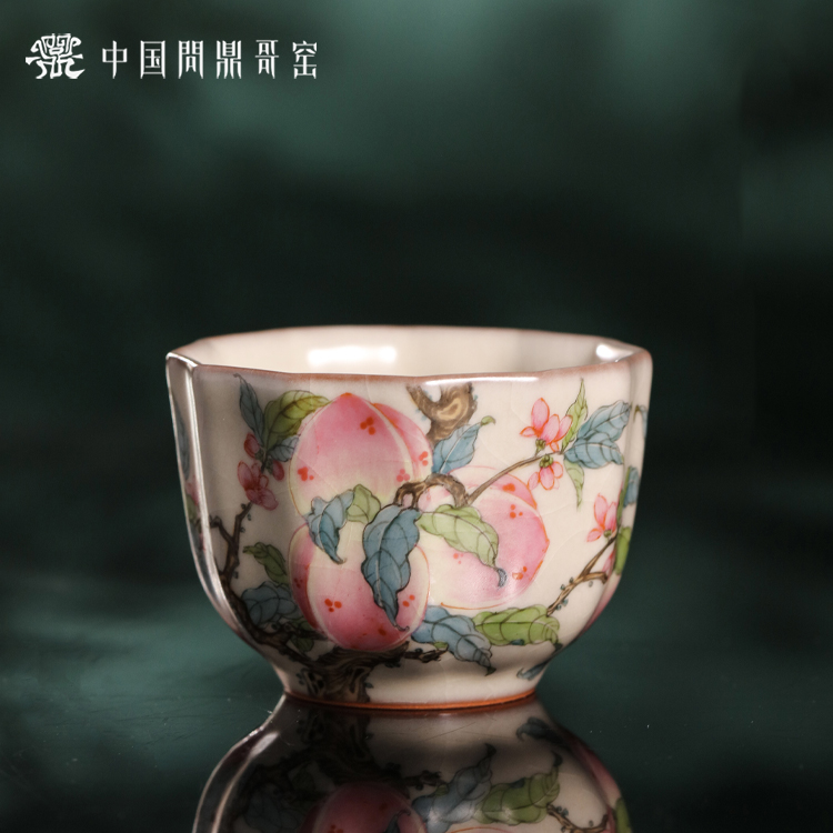 问鼎哥窑菩提杯（ 桃子）（缺货）
