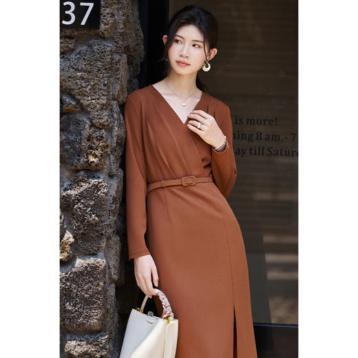 米思阳2026春季新款独特漂亮正式场合连衣裙显瘦超好看裙子女3349 商品图1