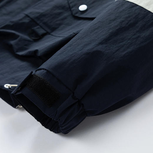 【新款DJR】大依优型大码连帽夹克加肥加大休闲胖子宽松外套上衣男装潮流户外 商品图10