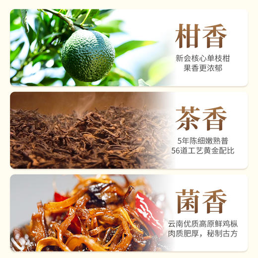 澜沧古茶2024年彩云好礼（青柑油鸡枞套组礼包） 商品图1