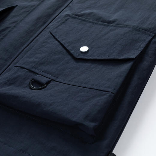 【新款DJR】大依优型大码连帽夹克加肥加大休闲胖子宽松外套上衣男装潮流户外 商品图9