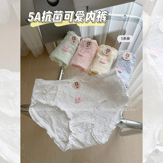 <曾小咸推荐> 5A抗菌可爱内裤【贴身衣物不退不换】 商品图0