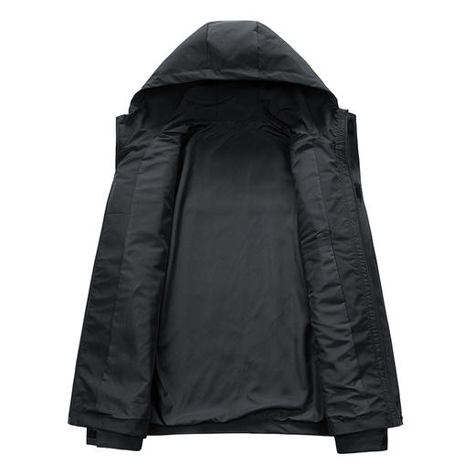 【新款DJR】大依优型大码连帽夹克加肥加大休闲胖子宽松外套上衣男装潮流户外 商品图7