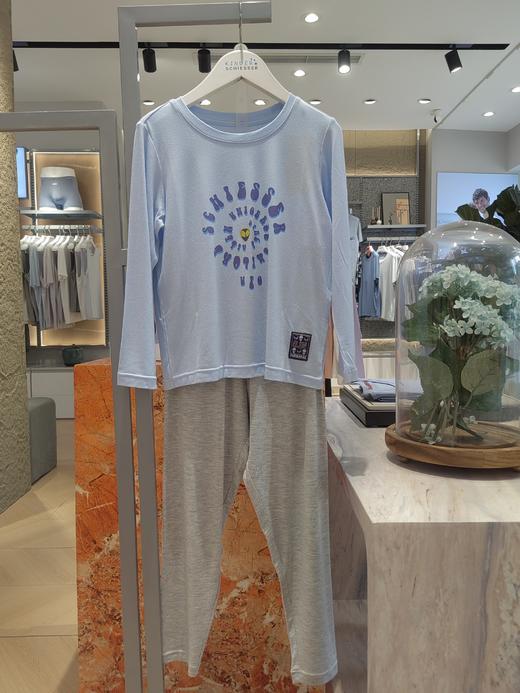 【印花莫代尔】SCHIESSER德国舒雅男童莫代尔七分袖长裤套装3B/18590H 商品图0