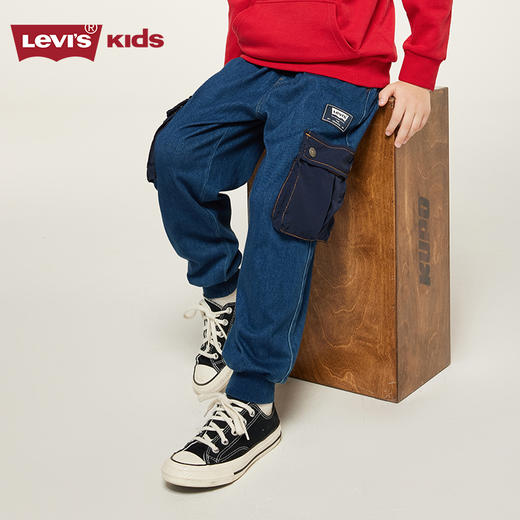 LEVIS 秋 大童小童 儿童童装长裤 LVB-KN-J561 商品图1