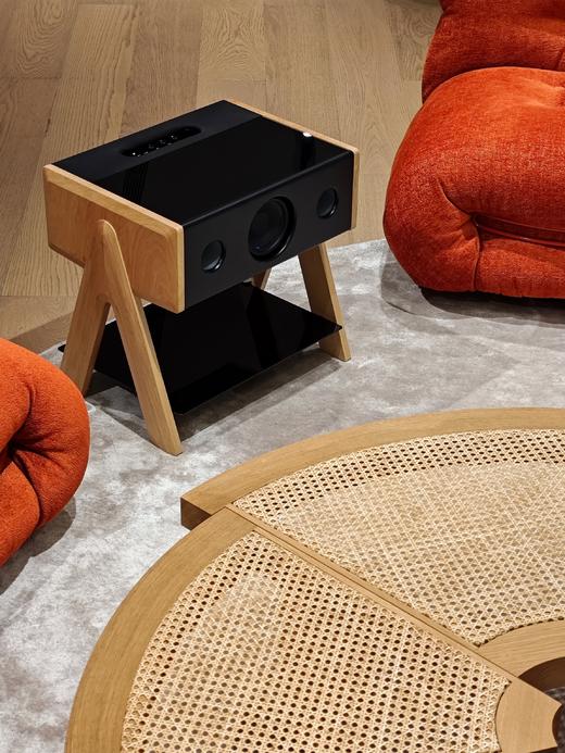 【LBC乐伯盒】CUBE法国蓝牙音箱La Boite concept边桌家用高-CUBE OAK 橡木黑 商品图2