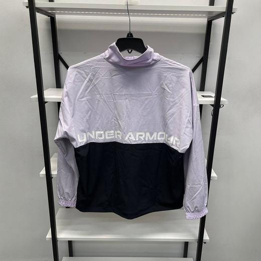 Under Armour/安德玛 女士春秋宽松拼色立领网面内衬运动夹克外套 商品图1