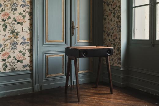 【LBC乐伯盒】 LXTT法国蓝牙黑胶唱片机La Boite concept复古HIFI音响-LX WALNUT 胡桃木 商品图2