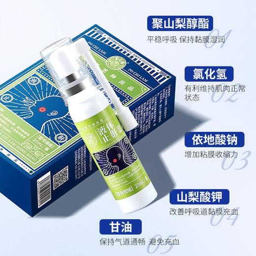 香港宝芝林液体止鼾器  减轻打呼噜 安详睡眠 20ml/瓶 商品图1