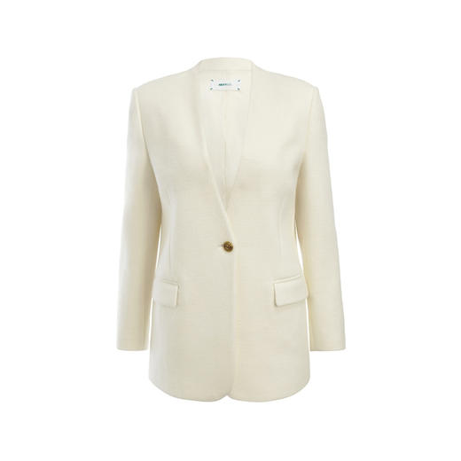 奈蔻秋季新品西装外套绵羊毛 商品图3