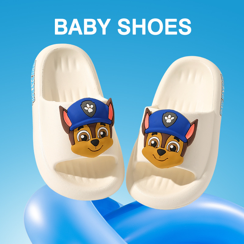 汪汪队卡通儿童拖鞋夏男女童居家浴室内防滑小孩外穿中大童凉拖鞋